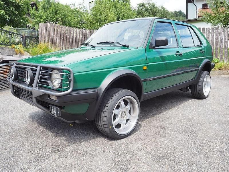 Grün Gebraucht 1990 VW Golf Country Kleinwagen | 19.500 € - Bild 1/4