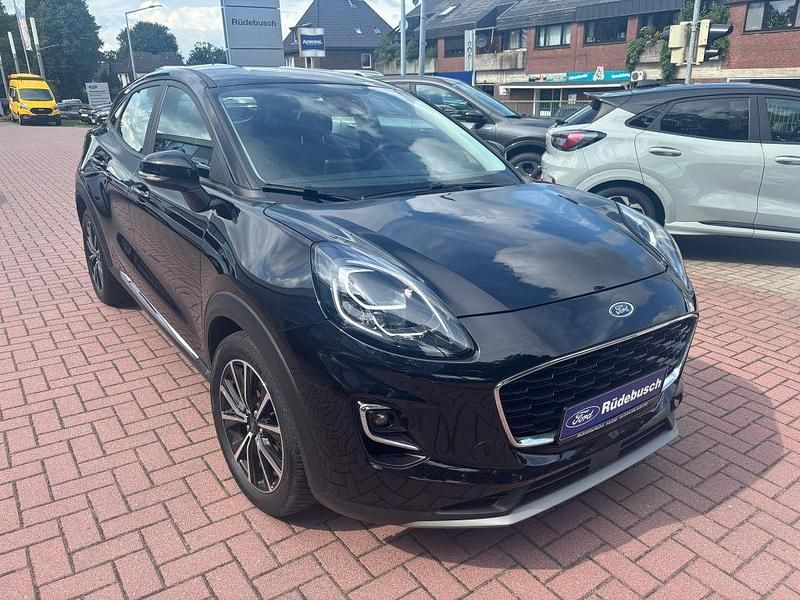 Gebraucht Ford Puma Titanium 125 PS (91 kW) 2021 Schwarz SUV