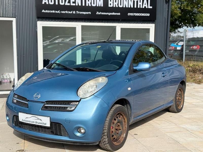 Blau Gebraucht 2006 Nissan Micra C+C Basis Cabrio | 890 € (Fairer Preis) - Bild 1/4