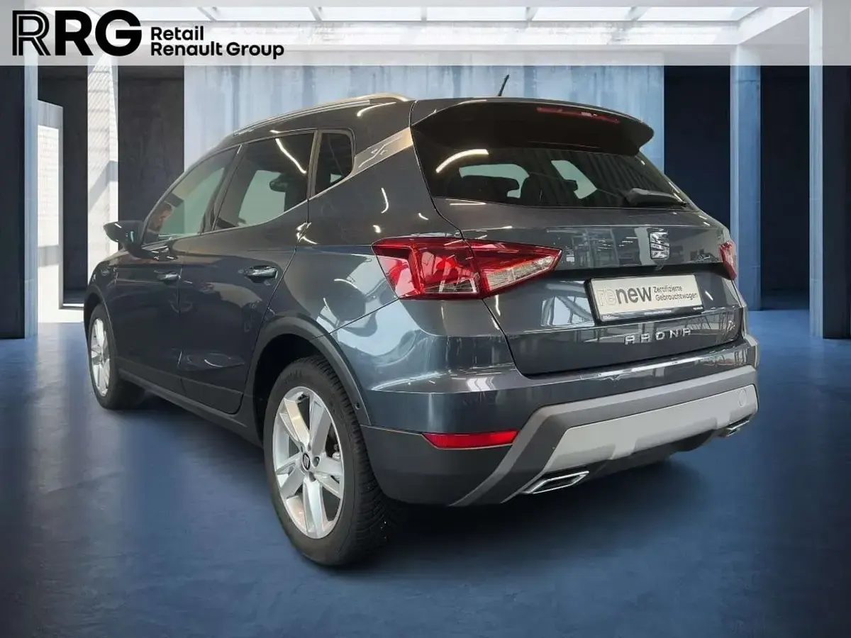 Gebraucht Seat Arona FR 110 PS (80 kW) 2021 Magnetic grau (grau) SUV