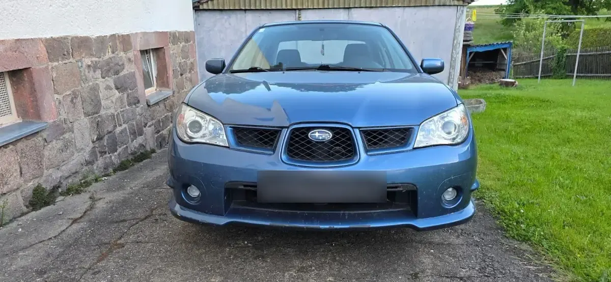 Gebraucht Subaru Impreza 105 PS (77 kW) 2007 Blau Limousine
