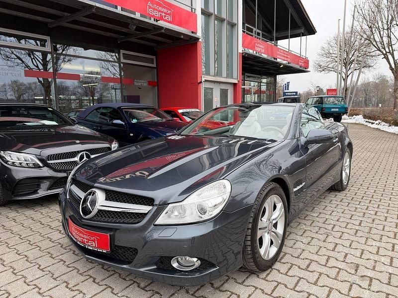 Gebraucht Mercedes SL350 316 PS (232 kW) 2008 Grau (tenoritgrau) Cabrio
