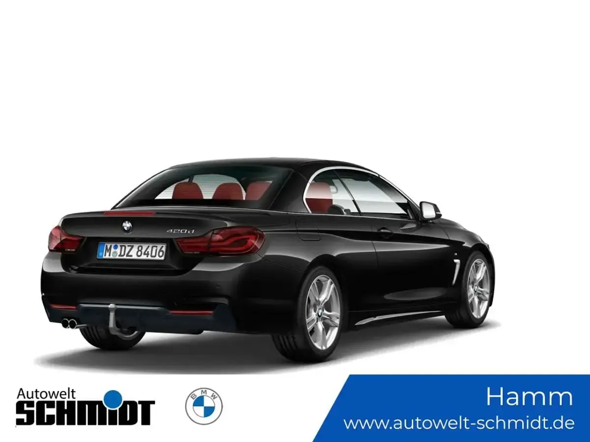 Gebraucht BMW 420 Cabriolet M Sport 190 PS (139 kW) 2020 Black sapphire metallic Cabrio