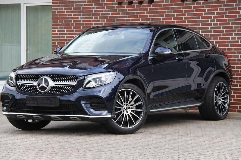 Cavansitblau Gebraucht 2017 Mercedes GLC250 AMG line Coupé | 27.500 € (Fairer Preis) - Bild 1/4