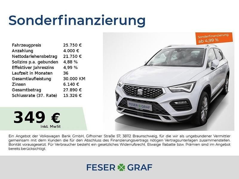 Nevada weiss Gebraucht 2024 Seat Ateca Xperience SUV | 25.750 € (Superpreis) - Bild 1/1