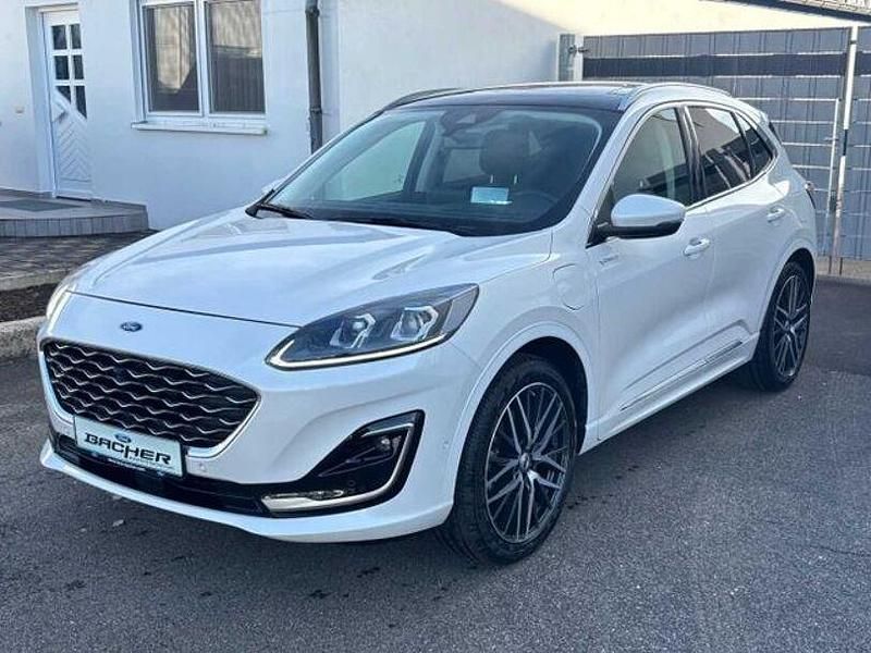 Weiß (arktisweiss) Gebraucht 2021 Ford Kuga Vignale SUV | 24.650 € (Etwas zu teuer) - Bild 1/4