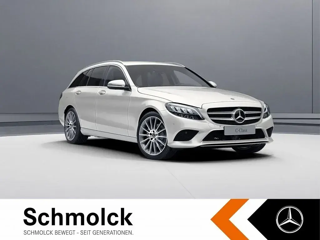 Gebraucht Mercedes C200 AMG 184 PS (135 kW) 2021 Weiß Limousine