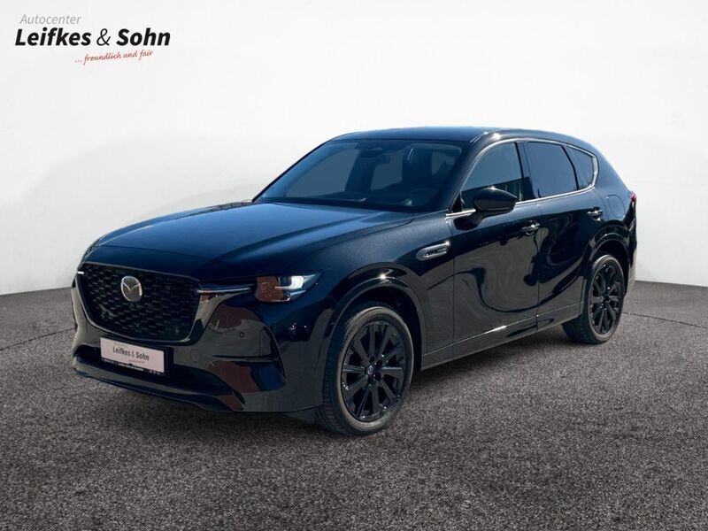 Jet black metallic Gebraucht 2024 Mazda CX-60 Homura-Line SUV | 49.590 € (Fairer Preis) - Bild 1/4
