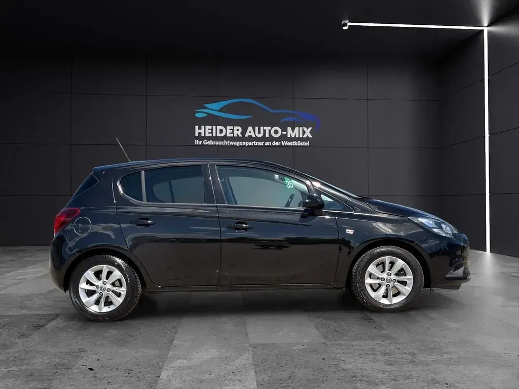 Gebraucht Opel Corsa 101 PS (74 kW) 2018 Schwarz Kleinwagen