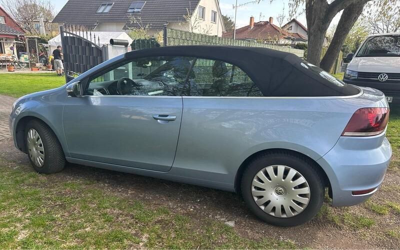 Blau Gebraucht 2013 VW Golf Cabriolet Cabrio | 5.700 € (Guter Preis) - Bild 1/4