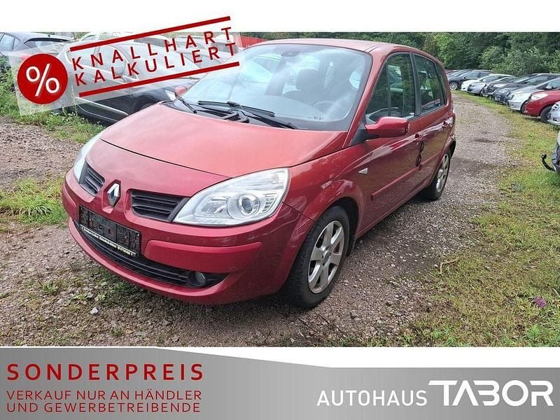 Feuerrot Gebraucht 2007 Renault Scénic II Avantage Van / Kleinbus | 1.185 € (Superpreis) - Bild 1/4