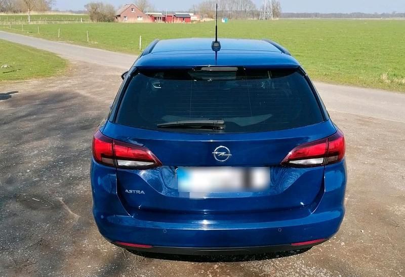 Gebraucht Opel Astra 122 PS (89 kW) 2020 Blau Kombi
