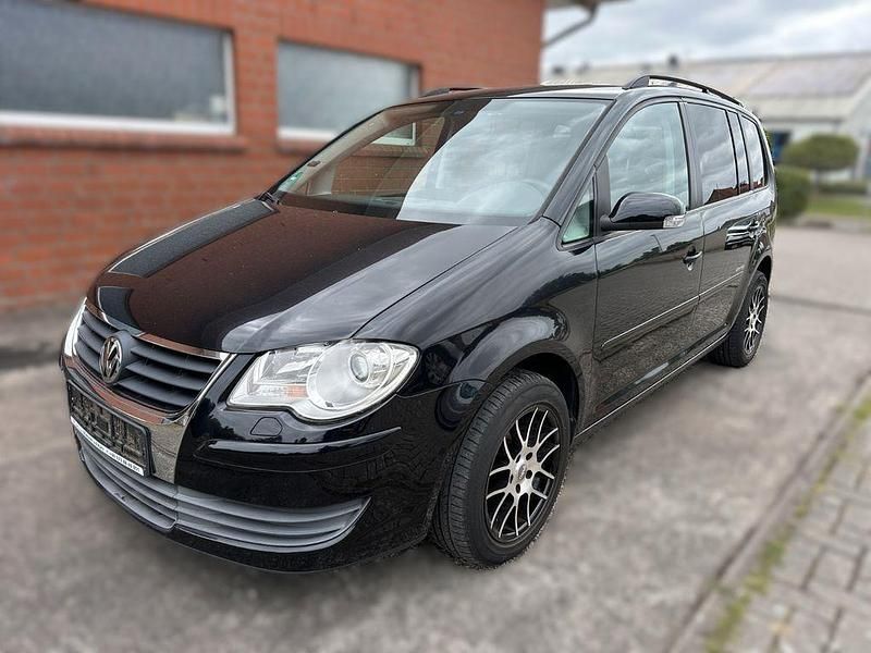 Schwarz Gebraucht 2008 VW Touran United Van / Kleinbus | 4.930 € (Fairer Preis) - Bild 1/4
