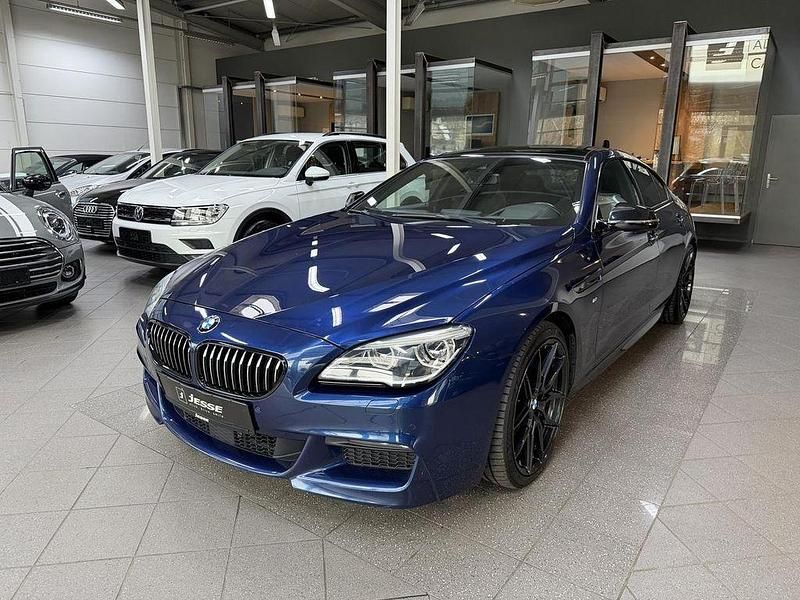 Mediterranblau metallic Gebraucht 2015 BMW 640 M Sport Coupé | 26.990 € (Fairer Preis) - Bild 1/4