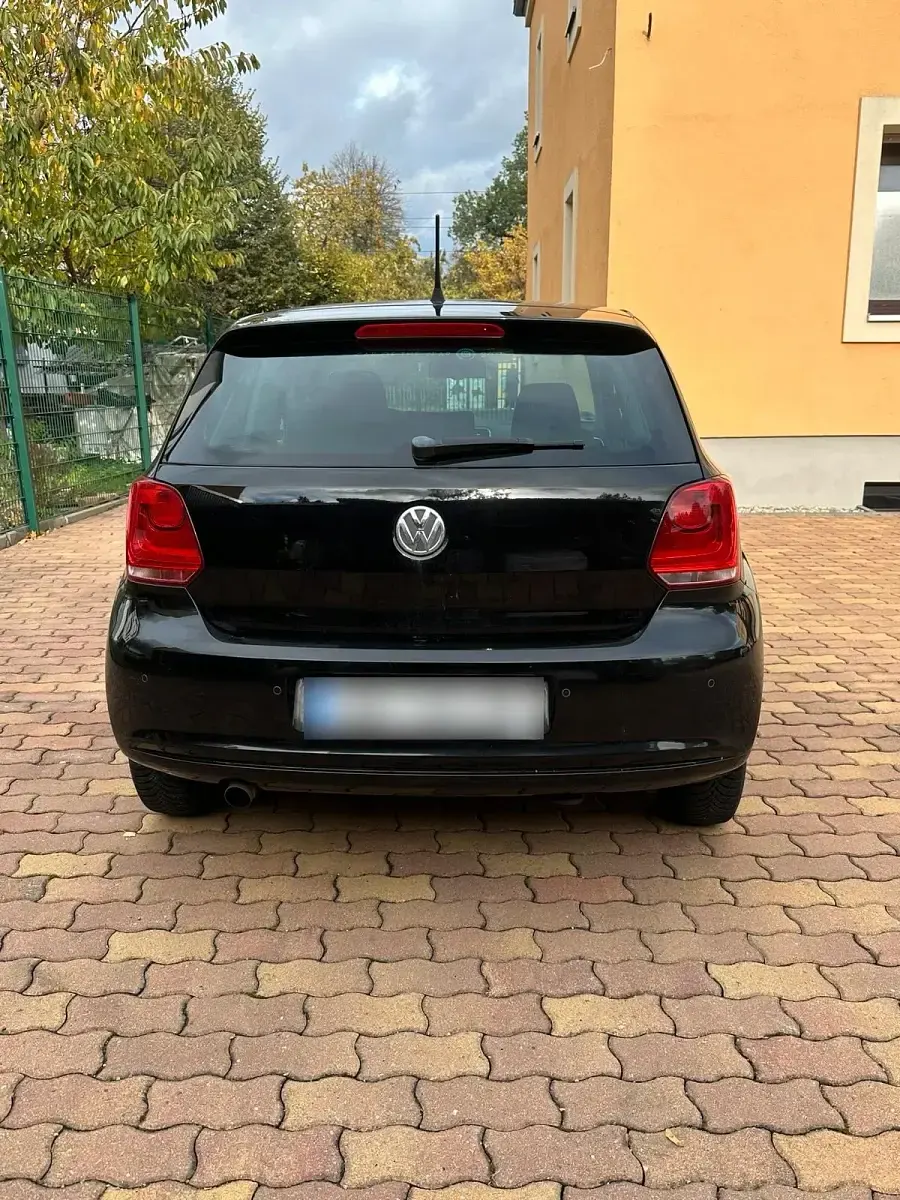 Gebraucht VW Polo Highline 90 PS (66 kW) 2010 Schwarz Kleinwagen