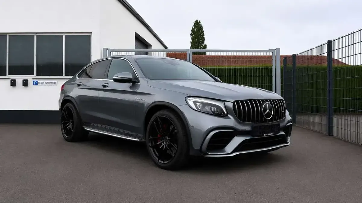 Gebraucht Mercedes GLC63 AMG AMG 510 PS (375 kW) 2018 Selenitgrau  metalliclack Coupé