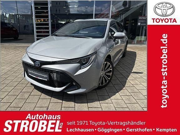Manhattangrau metallic Gebraucht 2022 Toyota Corolla Team Kombi | 22.690 € (Guter Preis) - Bild 1/4