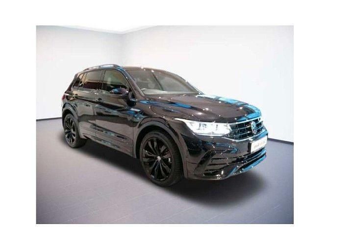 Gebraucht VW Tiguan R-line 150 PS (110 kW) 2021 Schwarz SUV