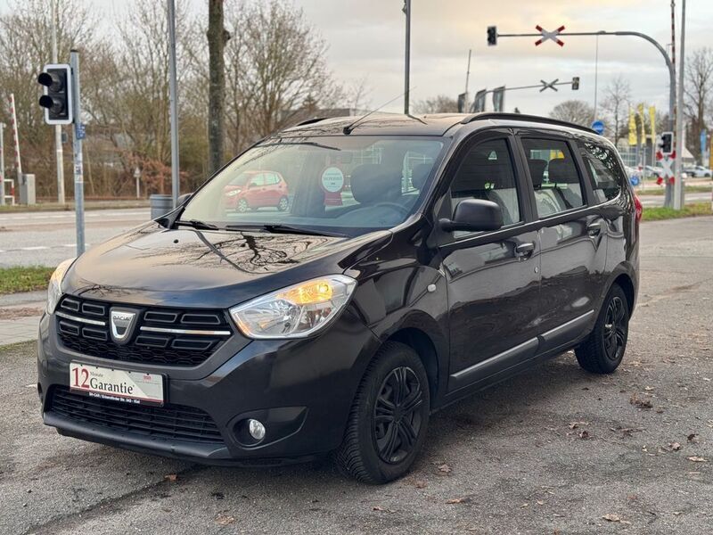 Gebraucht Dacia Lodgy Ambiance 90 PS (66 kW) 2017 Schwarz Van / Kleinbus