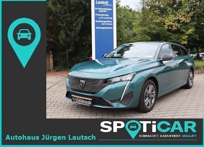 Blau Gebraucht 2024 Peugeot 308 Allure Kombi | 22.450 € (Superpreis) - Bild 1/4