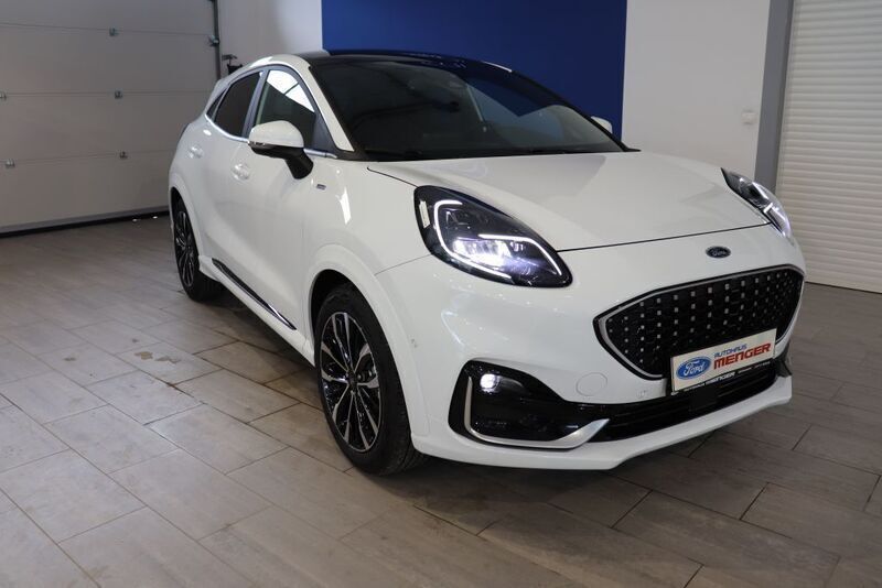 Weiß Gebraucht 2022 Ford Puma ST-Line Coupé | 26.950 € (Teuer) - Bild 1/4
