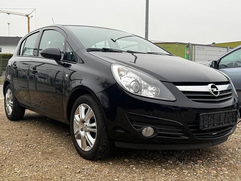 Gebraucht Opel Corsa 80 PS (58 kW) 2009 Schwarz Kleinwagen