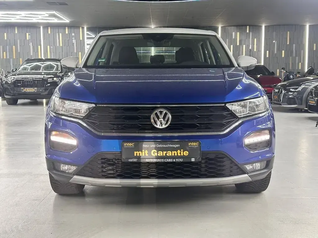 Gebraucht VW T-Roc Style 150 PS (110 kW) 2018 Ravennablau metallic SUV