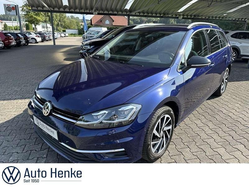 Atlantik blue (metallic) Gebraucht 2019 VW Golf VII IQ Drive Kombi | 15.795 € (Fairer Preis) - Bild 1/4