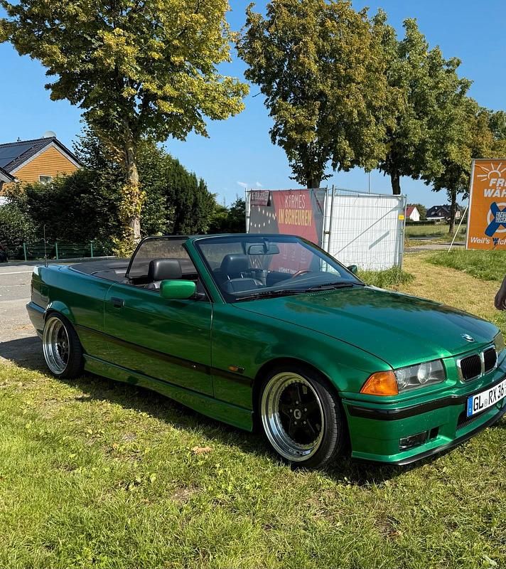 Grün Gebraucht 1996 BMW 328 Cabriolet Cabrio | 7.700 € (Guter Preis) - Bild 1/4