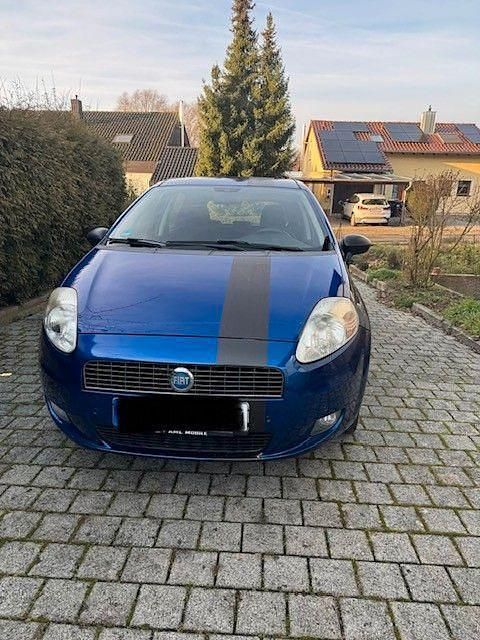 Gebraucht Fiat Punto Active 77 PS (56 kW) 2007 Blau Limousine