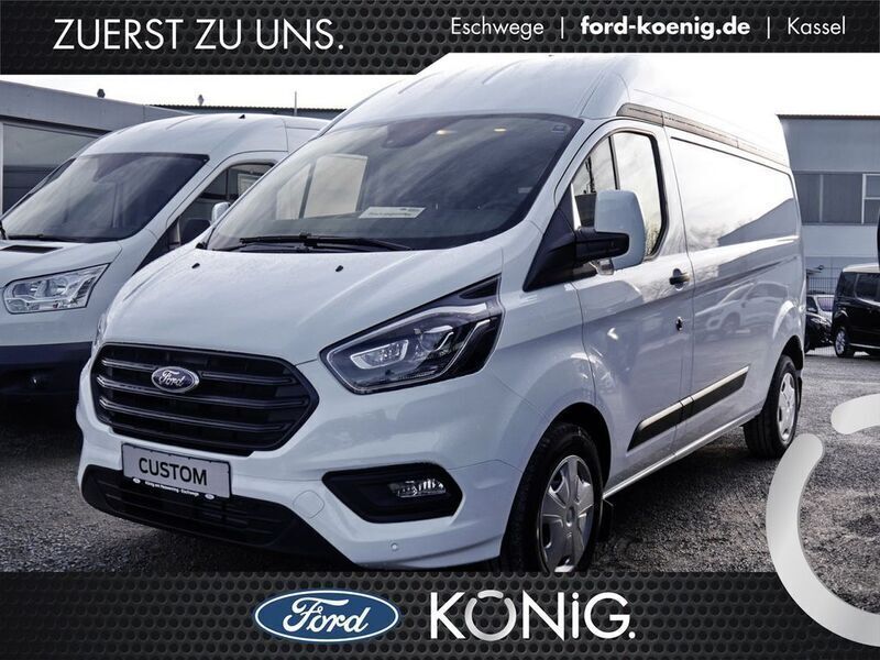 Frostweiß Gebraucht 2020 Ford Transit Custom Trend Van | 29.390 € (Teuer) - Bild 1/4