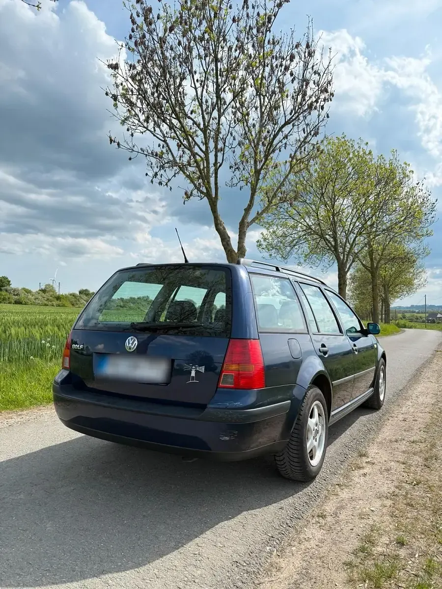 Gebraucht VW Golf IV 101 PS (74 kW) 1999 Blau Kombi
