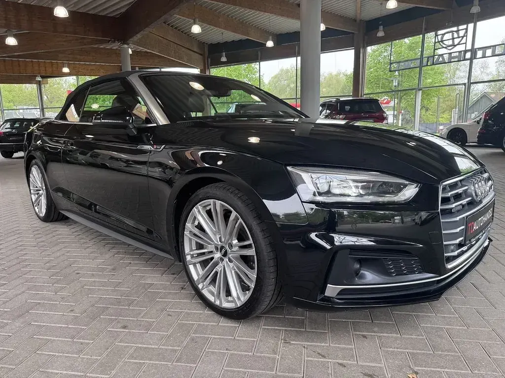 Gebraucht Audi A5 Cabriolet S-line plus 286 PS (210 kW) 2018 Mythosschwarz Cabrio