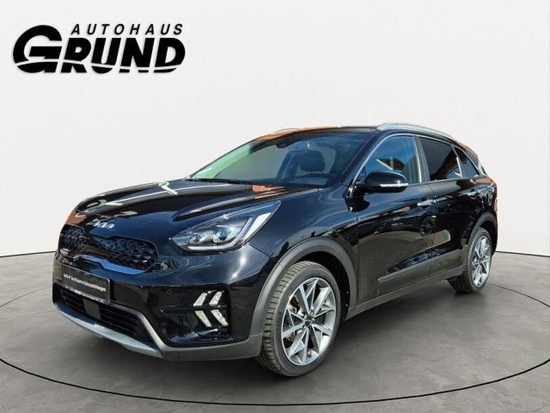 (abp) auroraschwarz met. Gebraucht 2022 Kia Niro Spirit SUV | 22.270 € (Fairer Preis) - Bild 1/4