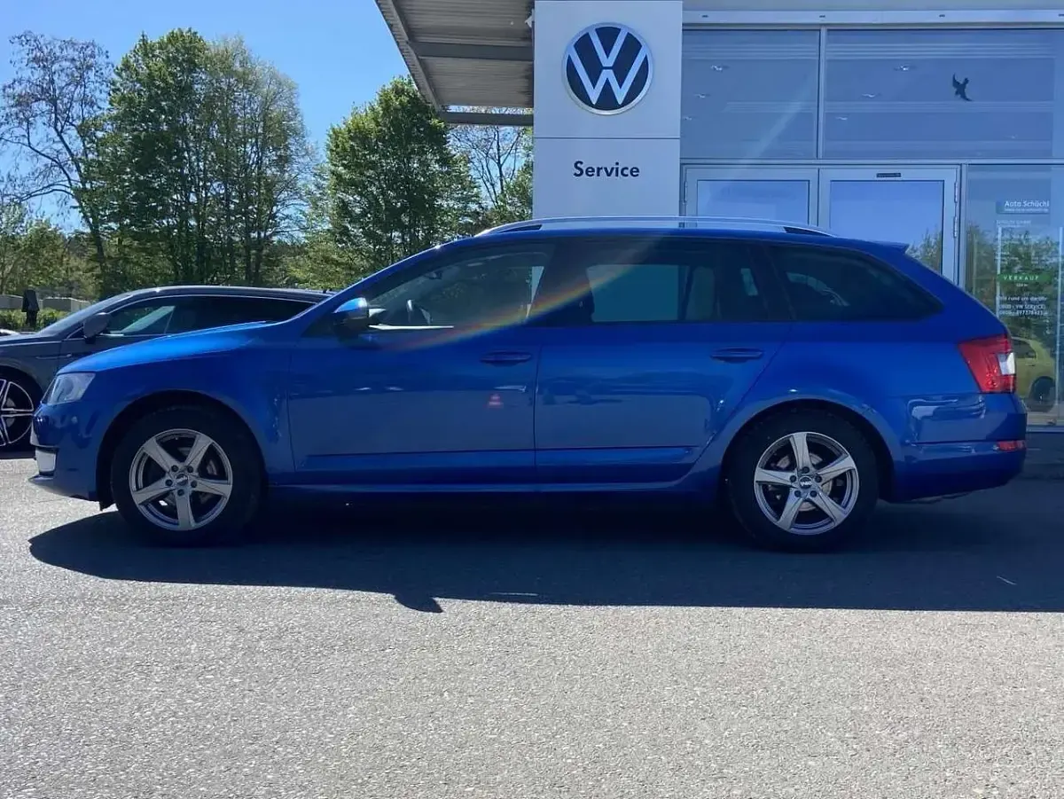 Gebraucht Skoda Octavia 150 PS (110 kW) 2014 Blau Kombi