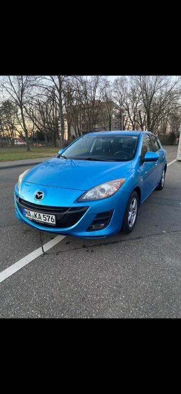 Blau Gebraucht 2010 Mazda 3 Limousine | 2.950 € (Fairer Preis) - Bild 1/4