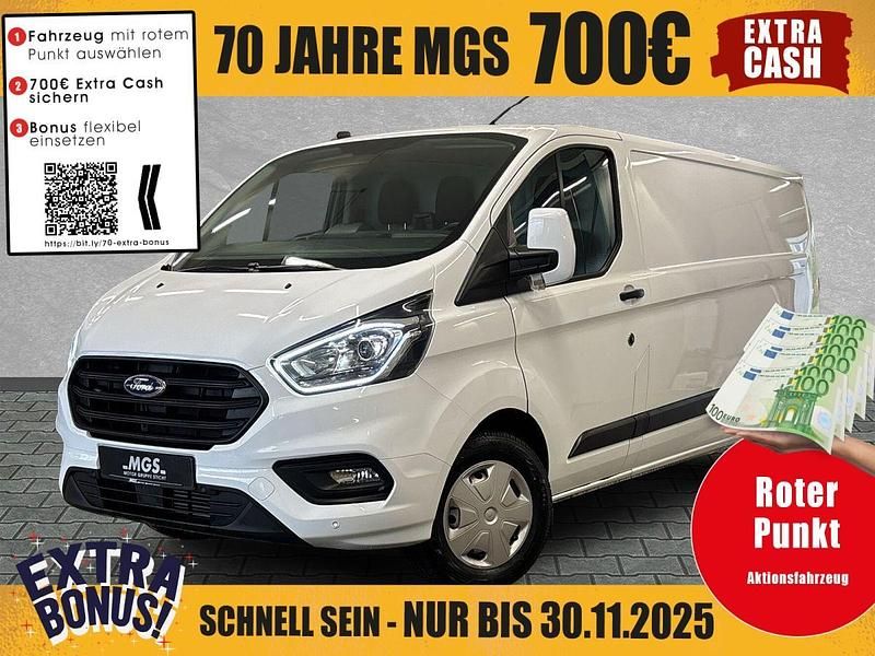 Frozen white Gebraucht 2022 Ford Transit Custom Trend Limousine | 30.990 € - Bild 1/4