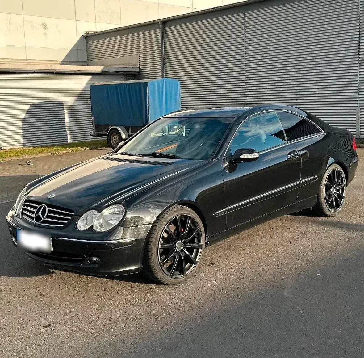 Gebraucht Mercedes CLK270 170 PS (125 kW) 2006 Schwarz Coupé