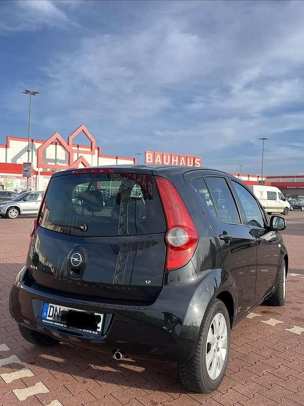 Gebraucht Opel Agila Edition 86 PS (63 kW) 2008 Schwarz Kleinwagen