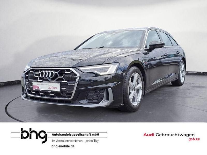 Schwarz Gebraucht 2024 Audi A6 S-Line Kombi | 43.480 € (Guter Preis) - Bild 1/4