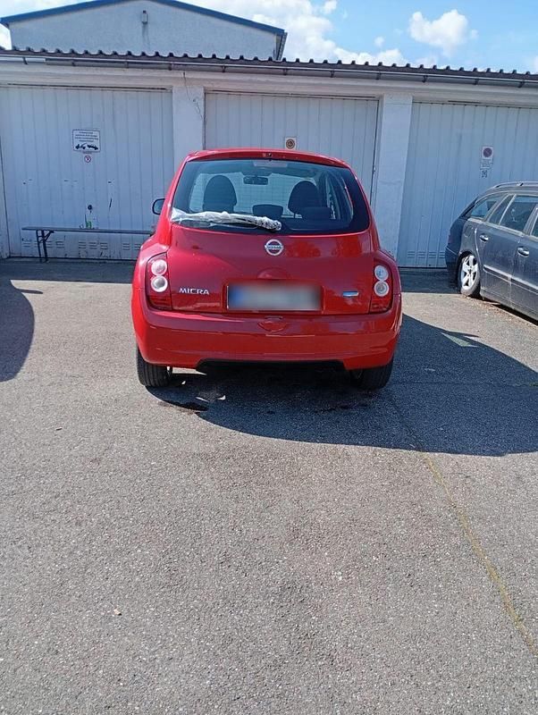 Gebraucht Nissan Micra Visia 65 PS (47 kW) 2010 Rot Kleinwagen