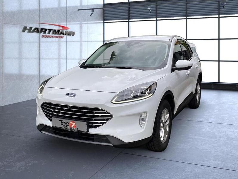 Gebraucht Ford Kuga Titanium 120 PS (88 kW) 2023 Frostweiß SUV