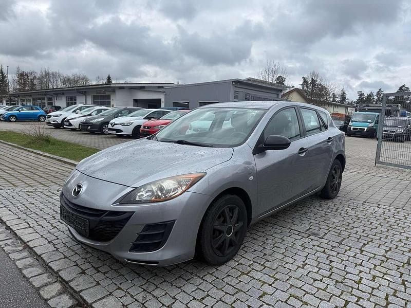 Gebraucht Mazda 3 Prime-Line 105 PS (77 kW) 2010 Plutossilber metallic Kleinwagen