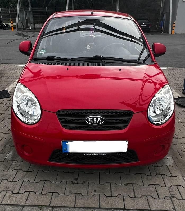 Rot Gebraucht 2009 Kia Picanto Kleinwagen | 2.600 € (Fairer Preis) - Bild 1/4