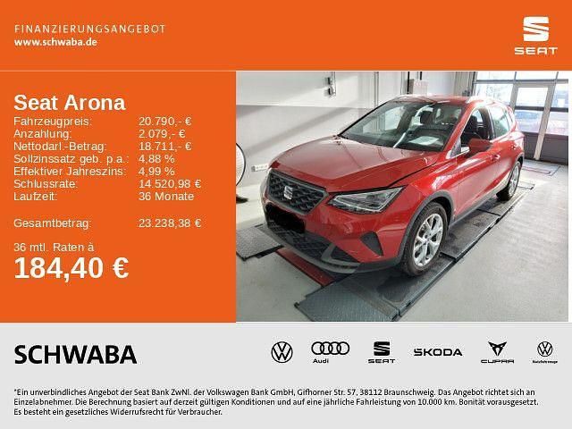 Desire rot metallic Gebraucht 2024 Seat Arona FR SUV | 20.790 € (Fairer Preis) - Bild 1/4