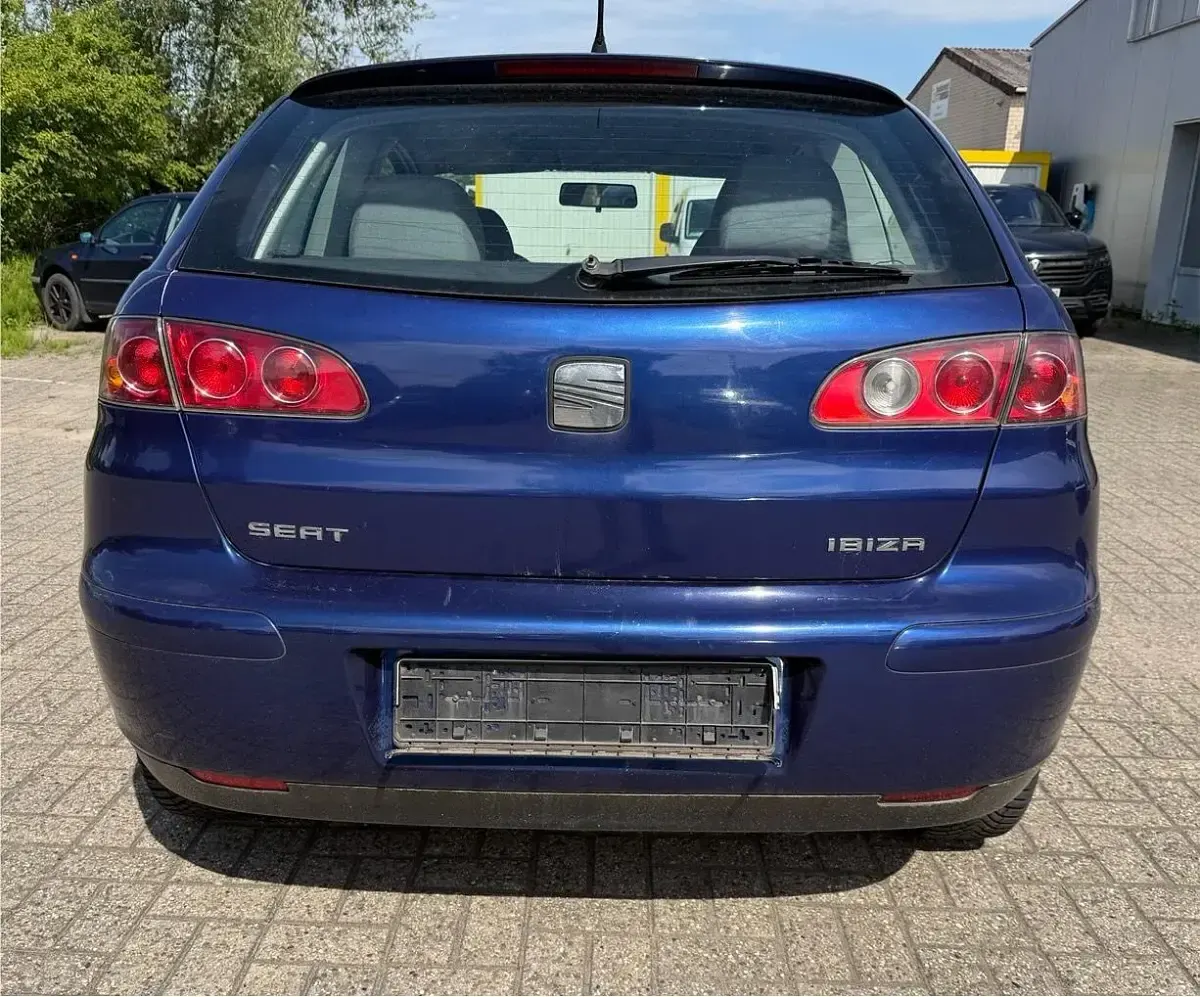 Gebraucht Seat Ibiza 75 PS (55 kW) 2002 Blau Kleinwagen