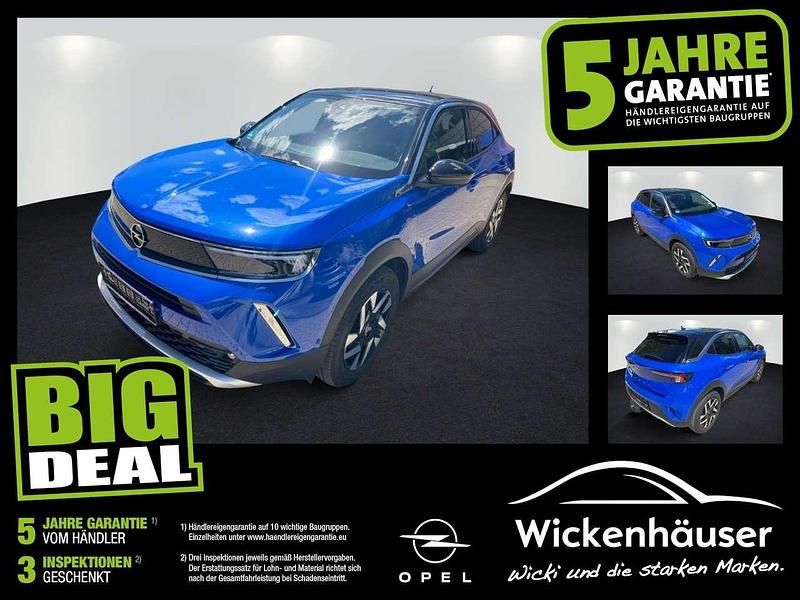 Perl blau/voltaik blau Gebraucht 2022 Opel Mokka Elegance SUV | 19.990 € (Guter Preis) - Bild 1/4