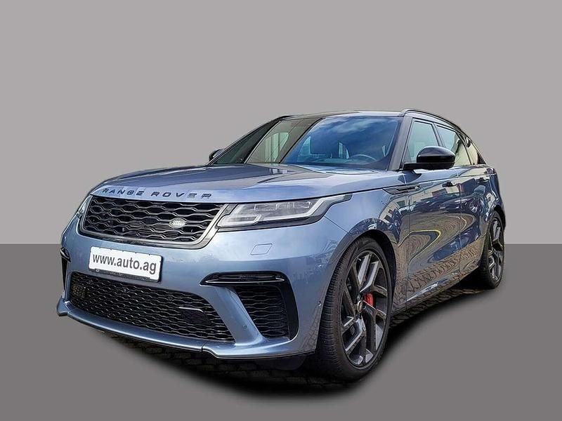 Byron blue (blau) Gebraucht 2019 Land Rover Range Rover Velar SVAutobiography Dynamic Black SUV | 61.844 € - Bild 1/4