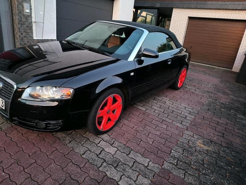 Schwarz Gebraucht 2007 Audi A4 Cabriolet S-Line Cabrio | 6.499 € (Guter Preis) - Bild 1/4