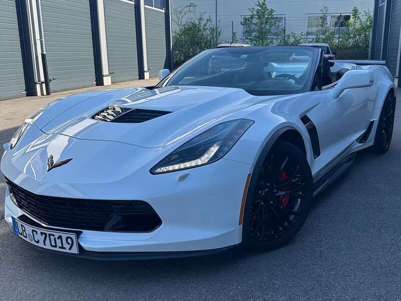 Weiß Gebraucht 2019 Corvette Z06 Cabrio | 94.500 € - Bild 1/4